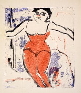 ベイフォールヘイストアーティスト 作： Ernst Ludwig Kirchner